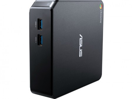 124mm角のChrome OS搭載コンパクトデスクトップPC、ASUS「Chromebox」19日発売