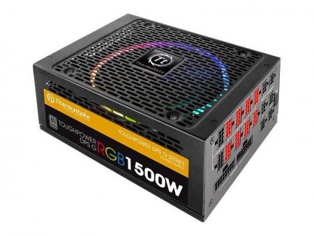RGBファンとスマート制御機能搭載のTITANIUM認証電源、Thermaltake「Toughpower DPS G RGB Titanium」