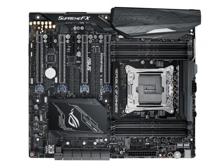 ASUS R.O.G.10周年記念モデル。エンスー向けX99マザー「ROG RAMPAGE V EDITION 10」発売