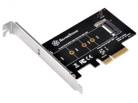 SilverStone、M.2 SSDをPCI-Express（x4）スロットに搭載できる変換カード「ECM21」