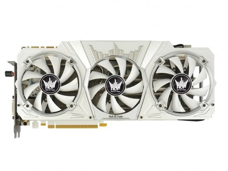 GALAX、OCボタンを備えたGTX 1080白基板「GF PGTX1080/8GD5 HOF」19日発売