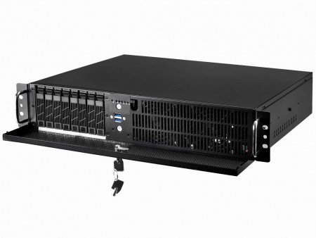 ホットスワップ対応の8ベイ＆デュアルPWMファン搭載、SilverStoneのサーバーケース「ST-RM208-MINI」