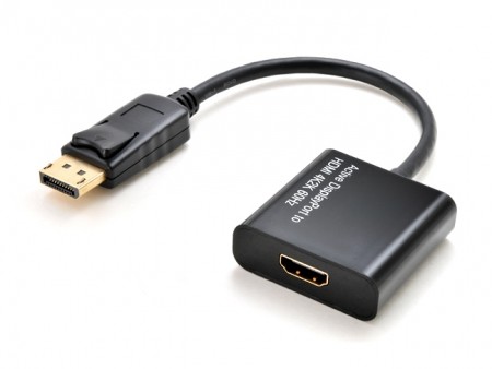 4K@60Hz対応のDisplayPort-HDMI変換アダプタ、センチュリー「CCA-DPHD4K6」