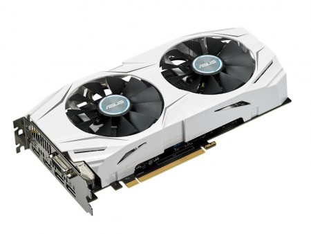 ホワイトクーラー搭載のRadeon RX 480 OCモデル、ASUS「DUAL-RX480-O4G」