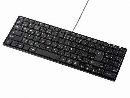 サンワサプライ、ベゼル幅を切り詰めた省スペース志向のキーボード2製品を発売開始