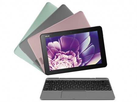 ASUS、3色展開のカジュアルな10.1型マルチスタイルPC「TransBook T101HA」