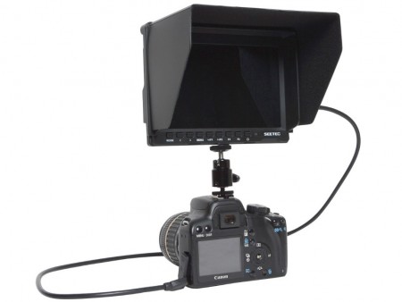 サンコー、PCのサブディスプレイにもなるHDMI搭載カメラ用7インチ液晶モニタを直販限定発売