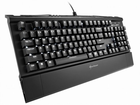 SHARKOON、バックライト内蔵の安価なメカニカルキーボード「Skiller MECH SGK1」を約60ユーロで発売