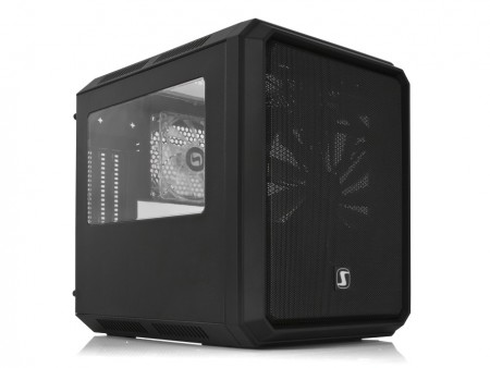 SilentiumPC、300mmのVGAに対応する高拡張Cube型ケース「Alea S25W Pure Black」
