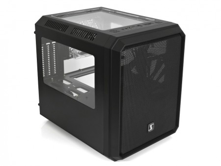 SilentiumPC、300mmのVGAに対応する高拡張Cube型ケース「Alea S25W Pure Black」