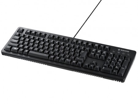 丸洗いできるゲーミングキーボード、バッファロー「SAVIOR G:500」9月中旬発売