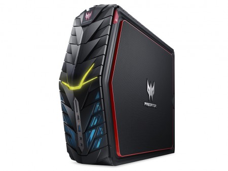 日本エイサー、230W ACアダプタ2個で動作する「Predator G1」ゲーミングタワーPC