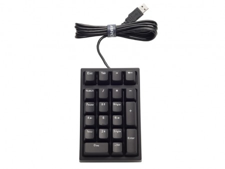 アーキサイト、2色成形キーキャップ＆Cherry MXキー採用のテンキーパッド