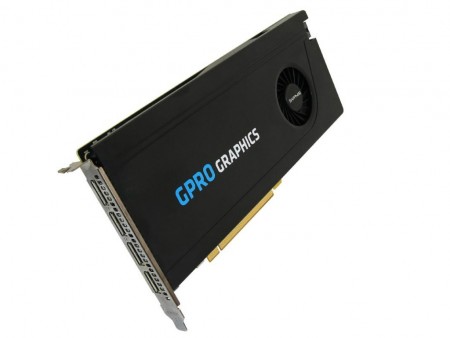 SAPPHIRE、4Kの4画面出力に対応する1スロットVGA「SAPPHIRE GPRO 8200」