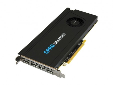 SAPPHIRE、4Kの4画面出力に対応する1スロットVGA「SAPPHIRE GPRO 8200」