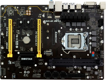 BIOSTAR、データマイニング向け高耐久LGA1151マザーボード「TB150 PRO」