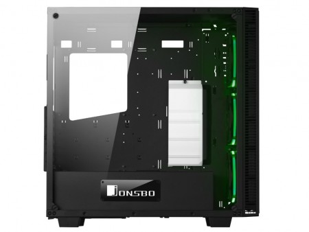 JONSBO、強化ガラスパネル採用のミドルタワーPCケース「QT03」シリーズ