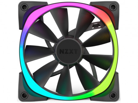 RGB LEDイルミネーション対応汎用ファン、NZXT「Aer RGB」シリーズ4月上旬発売