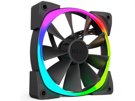 NZXT、最大5台のイルミネーションをデジタル同期できるRGB LEDファン「Aer RGB」シリーズ