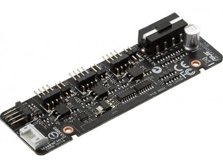 ASUS、冷却ファン用4pinコネクタが3つ増設できる基板「Fan Extension Card」発売