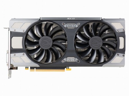 「ACX 3.0」クーラー＆FTW基板採用、最大1,797MHz動作の「GeForce GTX 1070 FTW」がEVGAから