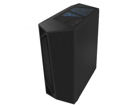 強化ガラスサイドのアシンメトリーミドルタワーケース、RAIDMAX「SIGMA」