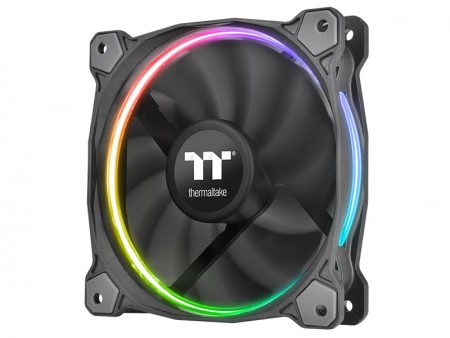 Thermaltake、140mm口径LEDリングファン3基とコントローラー同梱パックが18日発売