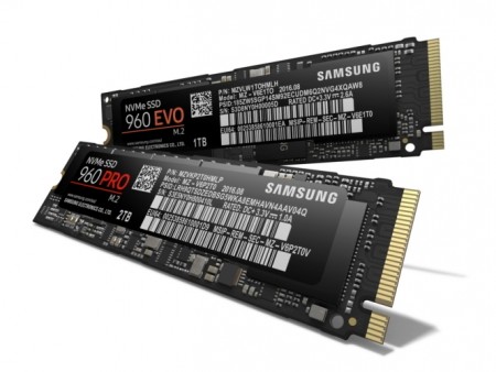 Samsung、読込最高3.5GB/sの新型NVMe SSD「SSD 960 PRO / EVO」シリーズ発表