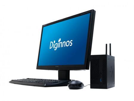Mini-STXフォームファクタ採用の小型PC、ドスパラ「Diginnos Mini DM110」シリーズ