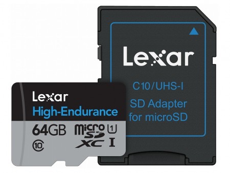 レキサー、24時間365日対応の動画監視向け高耐久microSDカード「High-Endurance」など4製品