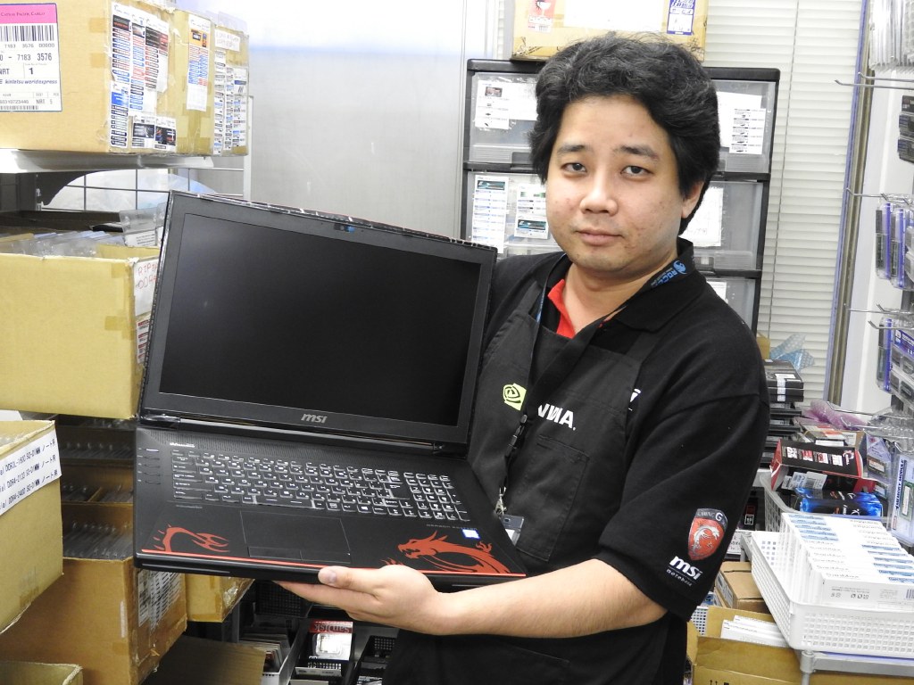 パソコンショップアーク の渋谷さん