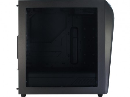 Inter-Tech、大型アクリルウィンドウ搭載のゲーミングミドルタワー「N21-02 Arthurus」