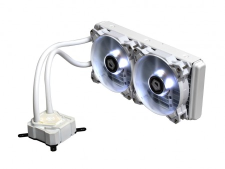 純白の240mmオールインワン水冷キット「ICEKIMO 240W」、ID-COOLINGから