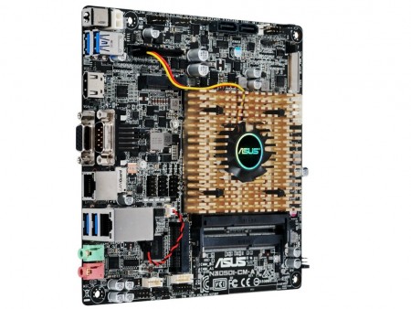 ACアダプタ駆動のBraswell搭載Mini-ITXマザー、ASUS「N3050I-CM-A」