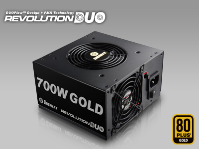 往年のデュアルファン電源ユニット再び。ENERMAX「REVOLUTION DUO」シリーズ