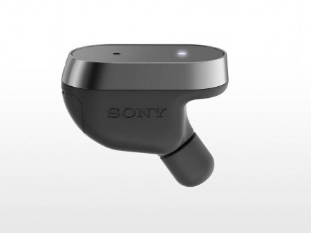 ソニーモバイル、音声・ジェスチャー操作に対応するBluetoothヘッドセット「Xperia Ear」