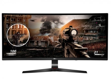 144Hz駆動の34インチ曲面ウルトラワイド液晶、LG「34UC79G-B」14日発売