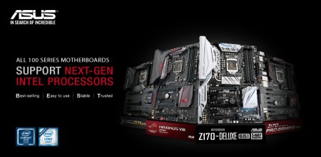 ASUS、LGA1151マザーボードに「Kabylake」対応UEFI BIOS提供開始