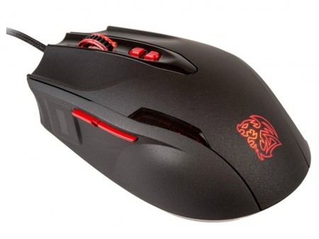 Tt eSPORTS、指紋認証センサー搭載のゲーミングマウス「BLACK FP」16日発売