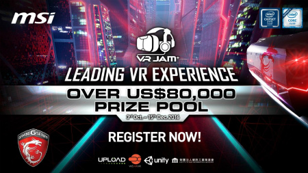 賞金総額80,000ドル。VRゲーム開発者向けコンテスト「MSI VR JAM」開催