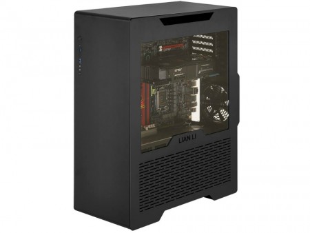Lian Li、マザーボード倒立配置のプロトタイプアルミケース「PC-V3000」公開
