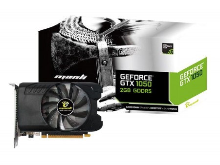 補助電源不要の最新NVIDIAグラフィックス、GTX 1050 Ti / GTX 1050搭載カードがManliから