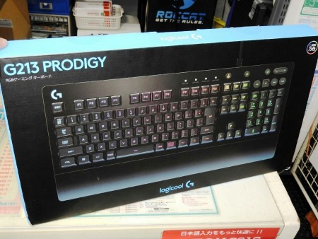 珍しいメンブレンスイッチのRGBキーボード「G213」など、ロジクール新