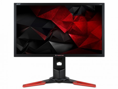 1ms/165Hz駆動の24インチWQHDゲーミング液晶、Acer「Predator XB241」