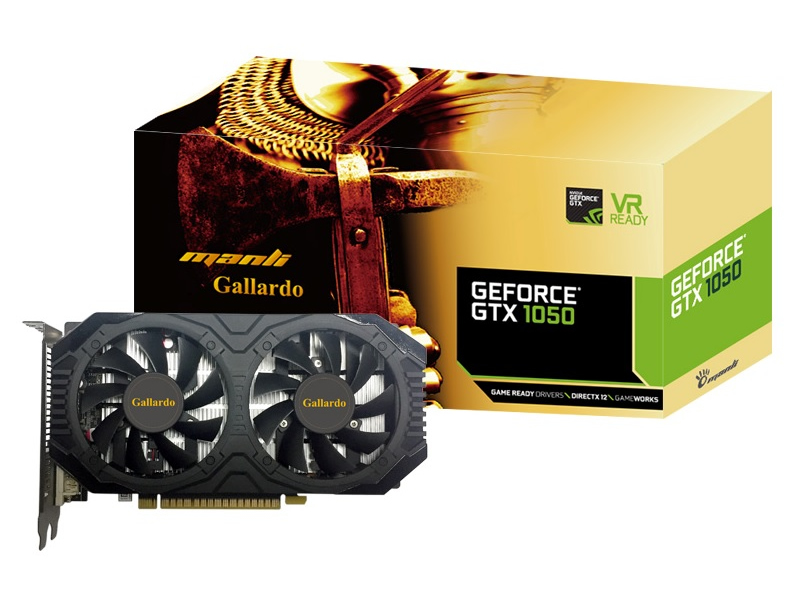 Manli GeForce GTX 1050 Gallardo