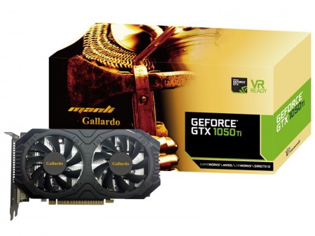 Manli製GTX 1050 Ti / GTX 1050搭載カードにオリジナルVGAクーラー採用のOC仕様が2モデル