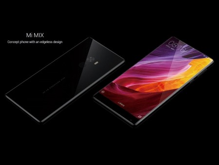 3面フレームレスの狭額縁ディスプレイ採用、Xiaomiの超ハイエンドファブレット「Mi MIX」デビュー