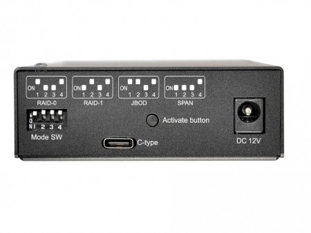 USB3.1 Type-C対応の2.5インチSATA RAIDケース、Lian Li「EX-20C」