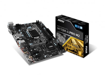売価約8,000円。M.2＆USB3.1 Type-C標準のIntel H110マザー、MSI「H110M-A PRO M2」