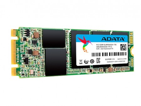 ADATA、3D NAND TLC採用のSATA3.0 M.2 SSD「Ultimate SU800 M.2 2280」